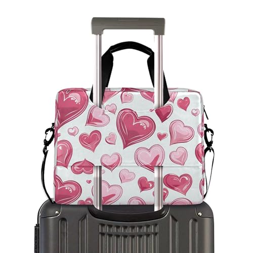 Funda para portátil ALAZA Pink Heart 13-15.6 pulg miniatura 3