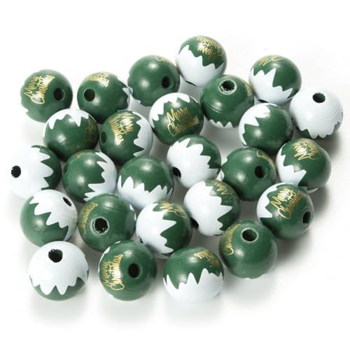 CUBANE Keyring，Key Pendant,giftRound Wooden Loose Beads 50pcs/Set Natural Colourful Wood Spacer Beads for Jewellery Making Bracelets DIY Making Necklace (Color : Style 1)