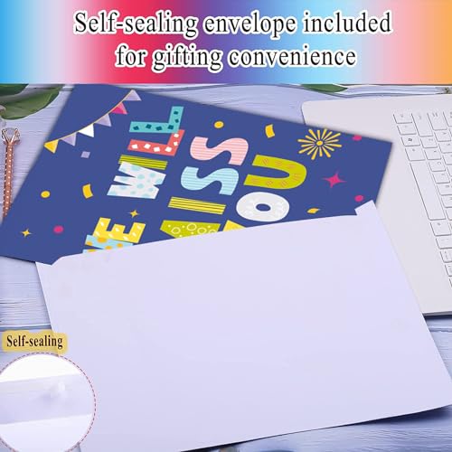 Image of We Will Miss You Card,Farewell Party Decorations, Jumbo Farewell Card With Envelope, Going Away Gift for Coworker Men Women, Goodbye Good Luck Retirement Card Guest Book Party Supplies (14x22iinch)