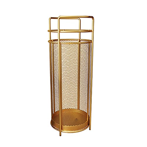 Porte-parapluie pour entrée métallique pour en finir avec les sols mouillés