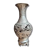 vasi cinesi antichi antiquariato prezzi Dimensioni: 11,5 x 11,5 x 25 cm. Peso: circa 1 kg