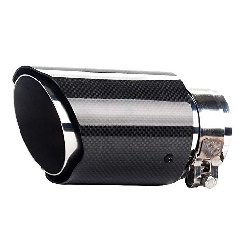 Rura wydechowa Rura wydechowa, Tłumik samochodowy Tylny ogon wydechowy Ogon wydechowy Ogon wydechowy Uniwersalny 3K Carbon Fiber (C