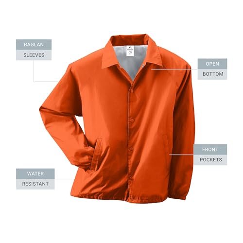Image of Augusta Sportswear mens Nylon Coach's Jacket /Lined
