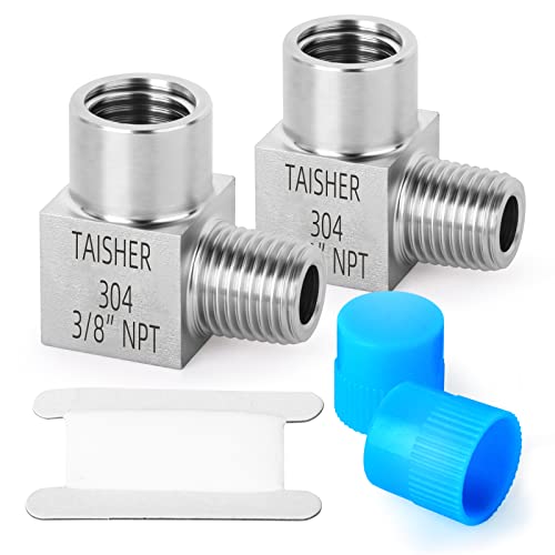 Snapklik.com : TAISHER 2PCS 304 Stainless Steel Square 90 Degree ...
