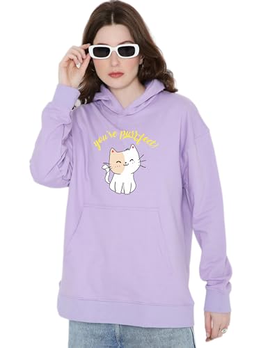 Image of BE SAVAGE Women's Purrfect Hoodie Suitable for Summer & Winter