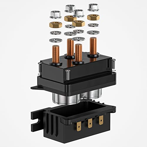 PLIOSAUR 500A 12V Winch Solenoid Relay for 8000-15000lb ATV UT Trucks Winches Replacement - Image 5