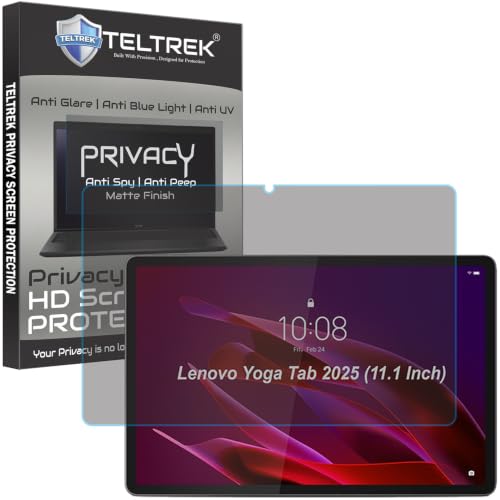 Image of Privacy Matte Anti Peep Screen Guard Compatible With Lenovo Yoga Tab 2025 11.1 Inch Tablet Anti Spy Screenguard Not a Tempered Glass Screen Protector
