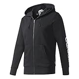 adidas jacke herren schwarz adidas Herren Essentials Linear French Terry Jacke, Schwarz, M