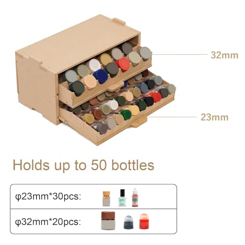 Image of Model Kit Tool Storage Rack, Making Organizer with MDF Material (GK8)