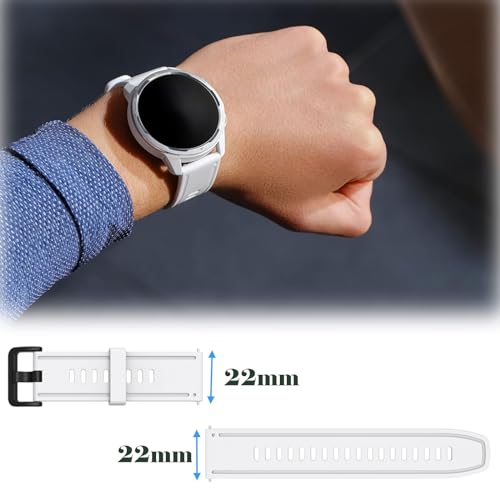 Correas compatibles Xiaomi Watch S1 4 unidades silicona miniatura 2
