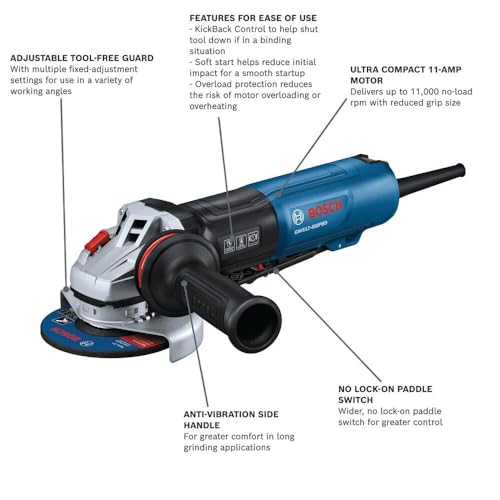 Bosch GWS12-450PBD Angle Grinder