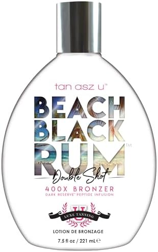Tan Asz U Beach Black Rum 400X - 13.5 oz.