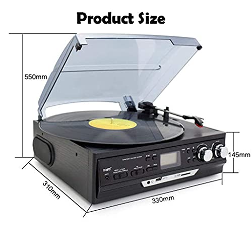 ZEDARO Tourne-Disque, Tourne-Disque Bluetooth avec Haut-parleurs stéréo, Disque Vinyle Portable à 3 Vitesses entraîné… - Les Beatles, Paul McCartney, John Lennon, RIngo Starr, George Harrison ZEDARO Tourne-Disque, Tourne-Disque Bluetooth avec Haut-parleurs stéréo, Disque Vinyle Portable à 3 Vitesses entraîné… – Image 7