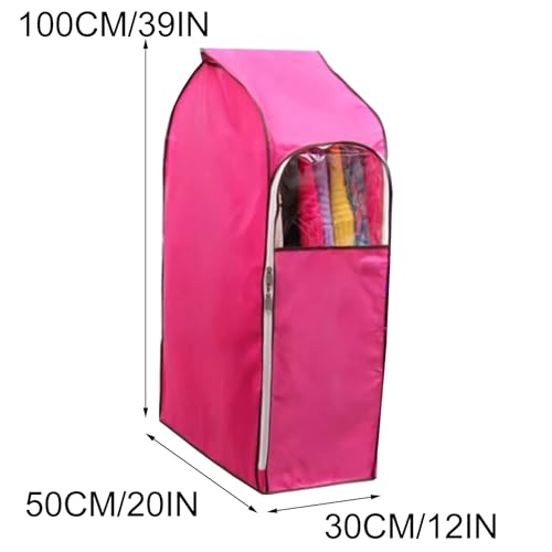 3 Hanging Garment Bags for Clothes Storage, Durable Oxford Cloth, Wardrobe Cover with Clear Window, Ideal for Home Organization and Garment Racks2