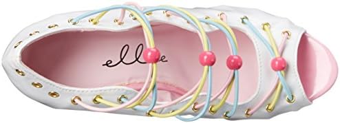Ellie Shoes Women's 609-UNICORN, White, 7 B US | Image 4