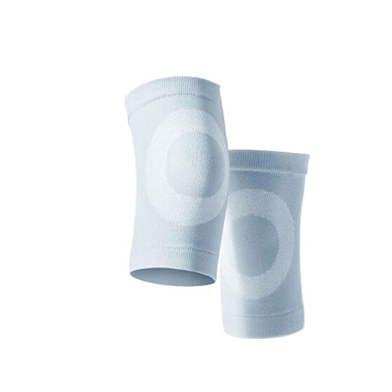 Exercise, protection Knee Pads Warm Joints Thin Breathable Sports Meniscus Knee Protection Unisex for Fitness, cycling, running, playing football(Gray)