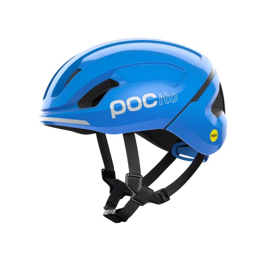 POC PC107368233SML1, Casco da Bici per Bambini, Fluorescent Blue, XS-S (51-56 cm)