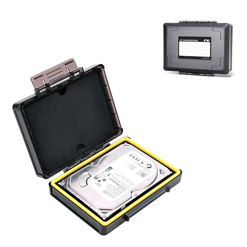 Rangement disque dur 3.5 rigide externe empilable antichoc