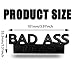 Bad Ass Edition Emblem for Car, Car Fender Bumper Hood Trunk Door 3D Badge Sticker Decal, Car Exterior Emblems Replacement Accessories, Fit for Car Truck SUV(Black)