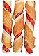 TRIXIE Barbecue Rolls mit Hühnerbrust - Rinderhaut mit Hühnerfleisch ummantelt - verpackt - 3 Rollen - 12 cm - 105 g - 31377