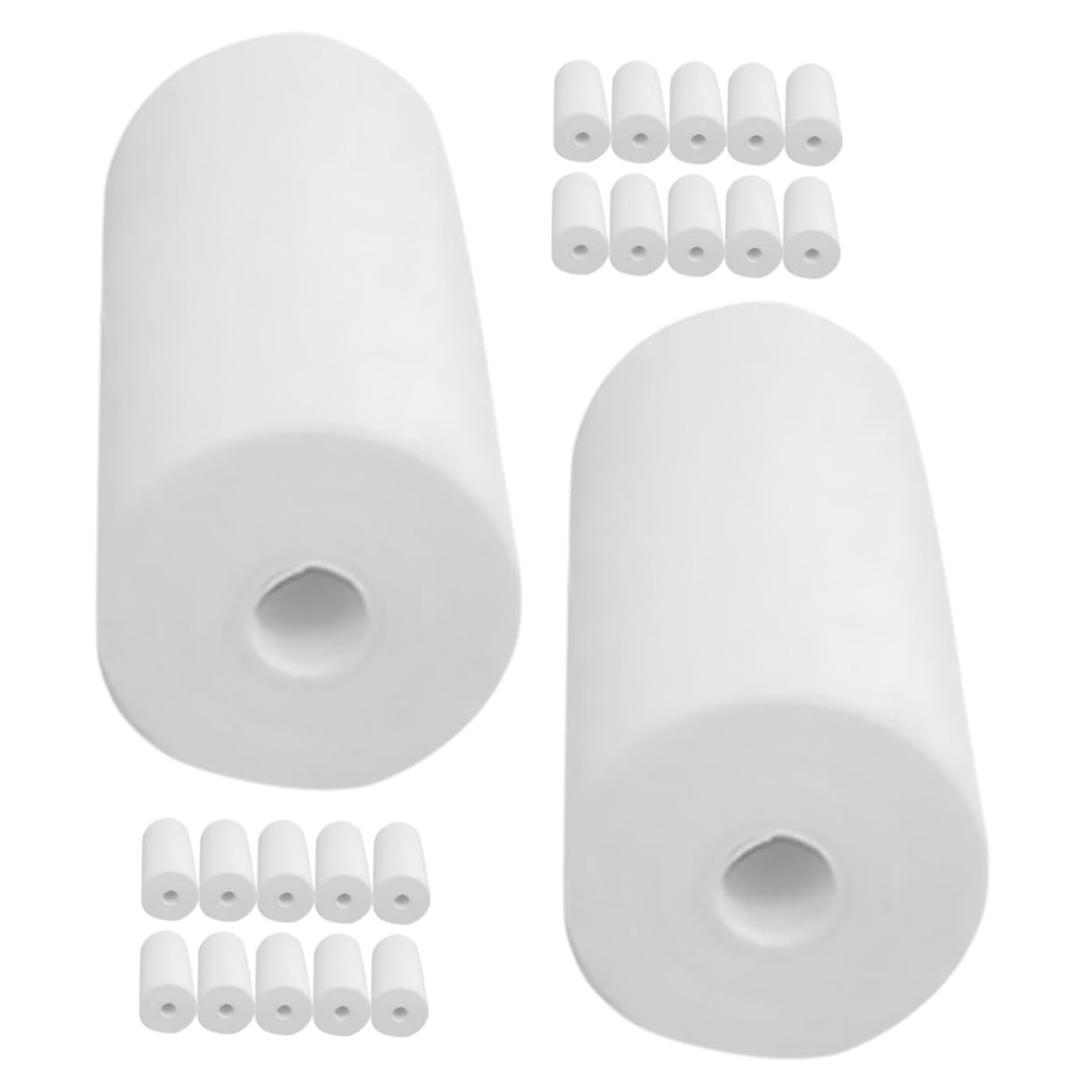 ERINGOGO 57x30mm Thermal Paper Rolls 25 Rolls for Cash Register Supermarket Hotel Restaurant