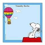 Snoopy & Woodstock Personalized Note Sheet Refills in a Cube - 400, 3 1/2 Inch Loose Sheets