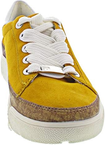 ara Womens Renata Sneaker, sole, Yellow, 8 | Image 3