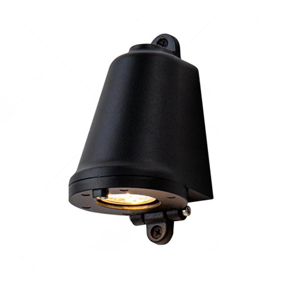 YFMYY OutdoorIndoor Wall Lantern, Exterior IP54 Waterproof Wall Sconce Light Fixture, Anti-Rust Wall Mounted Lamp, 5W 3000K Warm Light LED Lighting