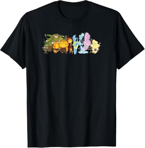 四大元素 キャラクター 集合写真 Tシャツ [並行輸入品]
