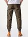 JMIERR Joggers for Men Fashion Casual Pants Elastic Waist Drawstring Stretch Tapered Athletic Work Hiking Workout Cargo Sweatpants Light Weight Chino Pants with Pockets Fall Clothing, M, Taupe Brown