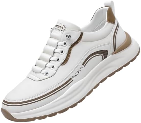 Men's Fashion Sporty Casual Shoes - Single-Color Low-top Lace-up Design, Suitable for Daily Casual Wearing and Outdoor Activities