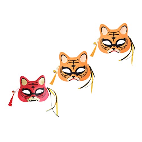 Maschera mezza tigre: adozione di, questo prodotto è, pratico e di , cosplay.