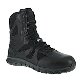 Reebok Work Men's Sublite Cushion IB8800 Military and Tactical Boot, Black, 10.5 W US