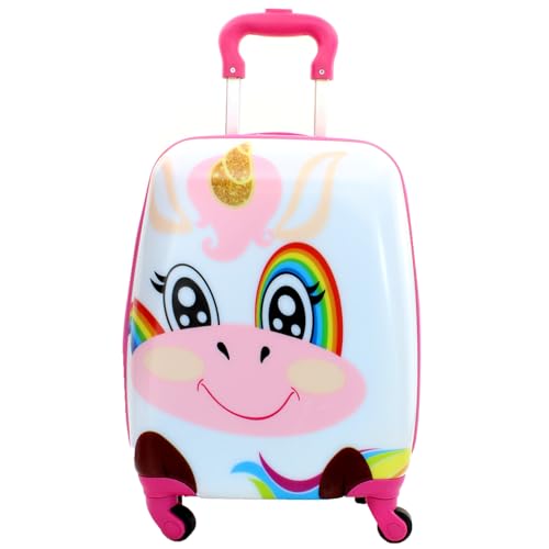 Genérico Maleta Infantil de Cabina Trolley Infantil Fantasia Estampados Equipaje