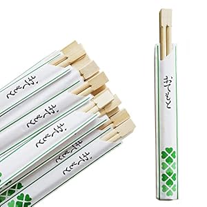 CAPACITEA Bamboo Chopsticks, Disposable(20cm – 30 Pairs)