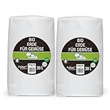 Falter Bio Hochbeet- und Gemüseerde 2 x 20 Liter