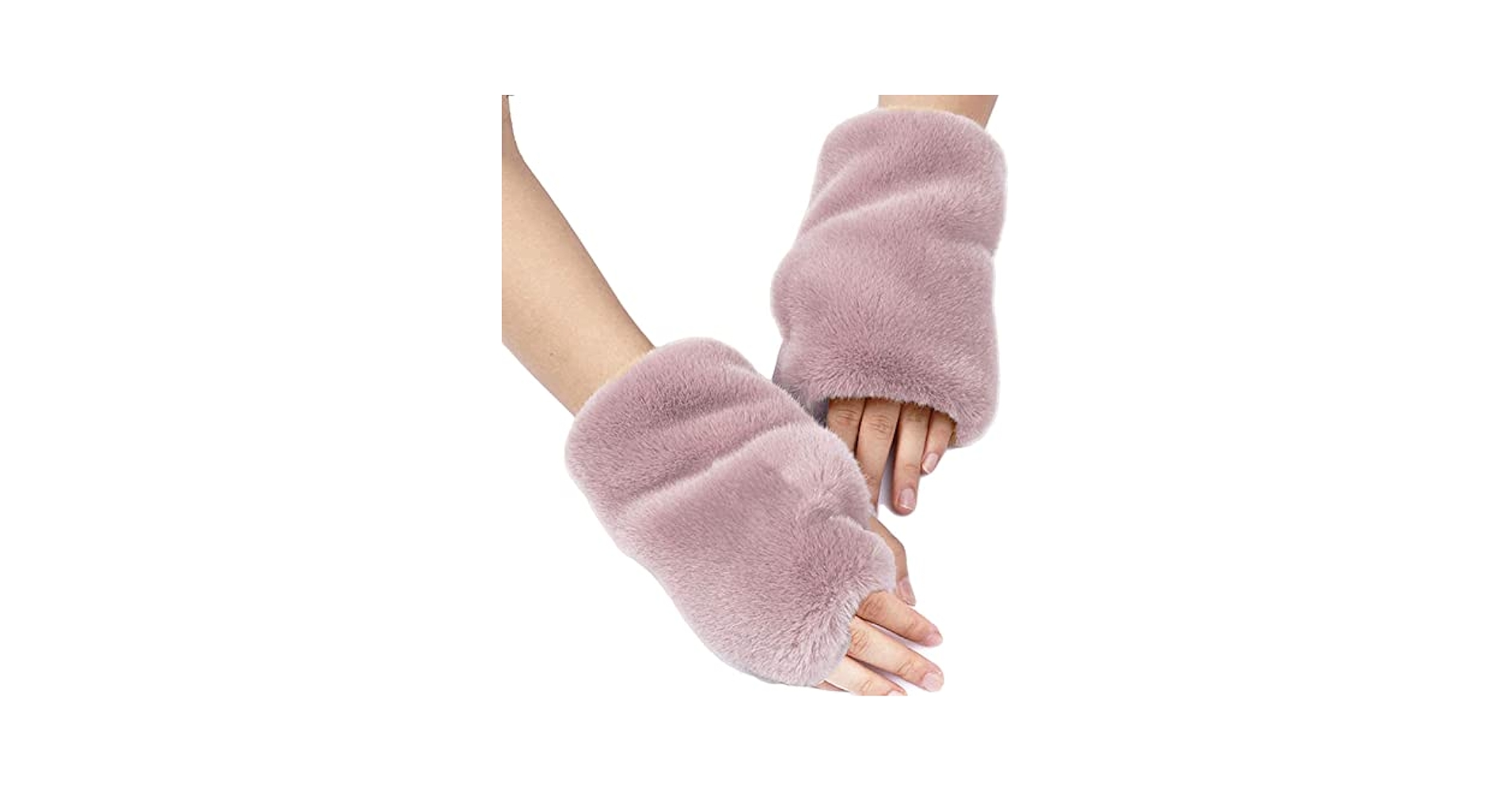 Amazon.co.jp: Sverkill ファー ハンドウォーマー レディース 指