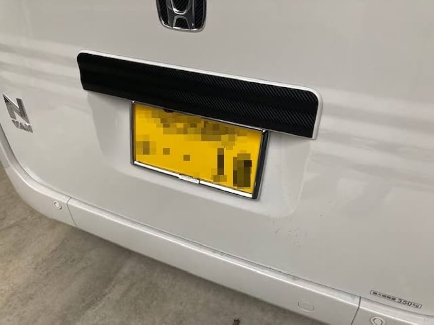 ホンダN-VAN純正フロントグリル、リアガーニッシュの2点セット ホンダN-VAN純正フロントグリル、リアガーニッシュの2点セット