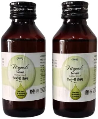 Nagarjun Nirgundi Tailam - Pack of 3 (Each of 100ml)