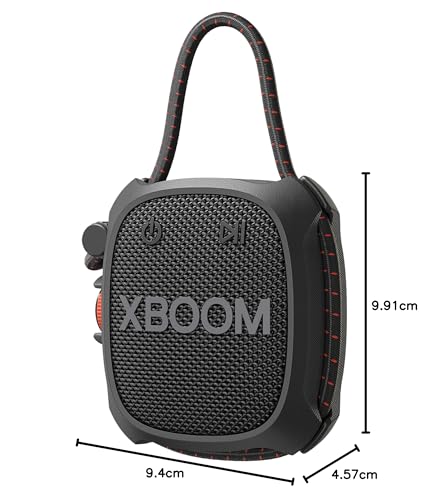 LG XG2T XBOOM Go Wireless Speaker with Powerful Sound and up to 10 HRS of Battery, Adjustable String, IP67 with Miltary Standard Durable 11 41910lk9N4L