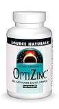 Source Naturals OptiZinc Zinc Methionine Sulfate Complex & Dietary Supplement - 120 Tablets