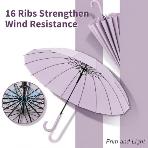 Image of Umbrella, UV Big Size Umbrella for Sun Protection Rain Windproof Strong Large 3 Fold For Men Women Kids Boys Girls Perfect & Stylish Windproof & Compact