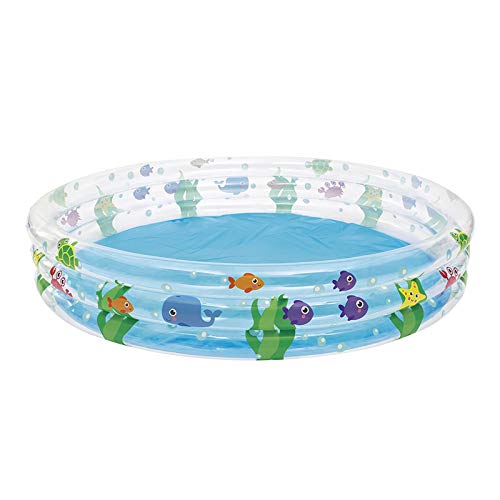 Bestway Triple Ring Deep Dive Inflatable Kiddie Pool 1.83 m x 33 cm