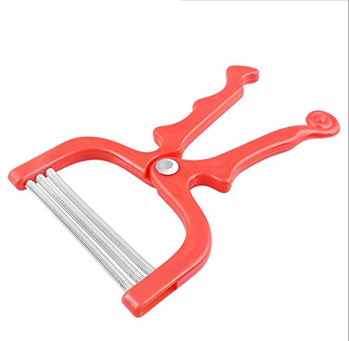 4 diversi pezzi di rimozione dei capelli facciali