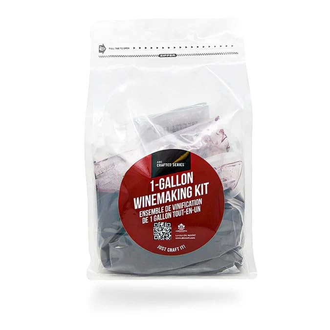 DRY RED WINE KIT CABERNET SAUVIGNON Winemaking Ingredient Kit (1L Makes 1 Gal) ABC Crafted Series