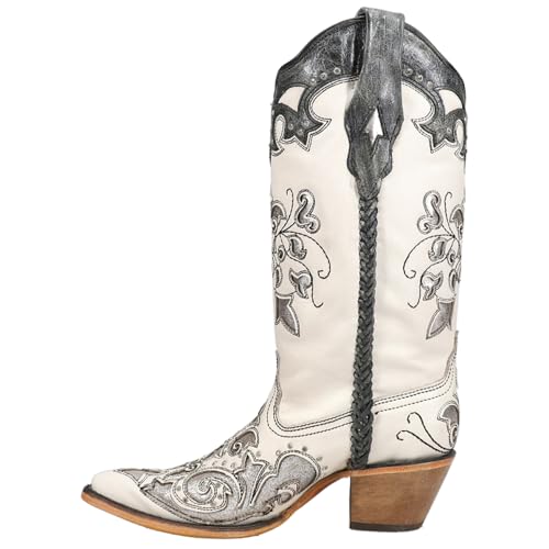 Corral Boots C3935 White/Grey 8.5 B (M)3