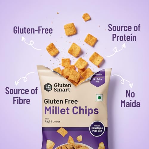 Image of Lo Foods Gluten Free Millet Ragi Chips 75g x 4