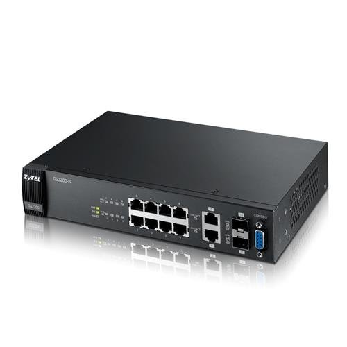 Zyxel Dimension GS2200-8 - 8 Ports gérés - GS2200-8-EU0101F
