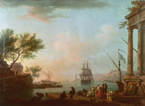 Tableaux Tableau Toile Claude Vernet de qualité musée pour décoration murale