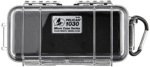 Maleta Pelican 1030 Micro Case Negro/Transparente miniatura 2